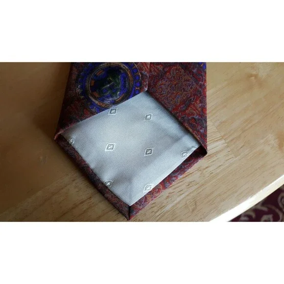LEONARD Italian silk vintage TIE